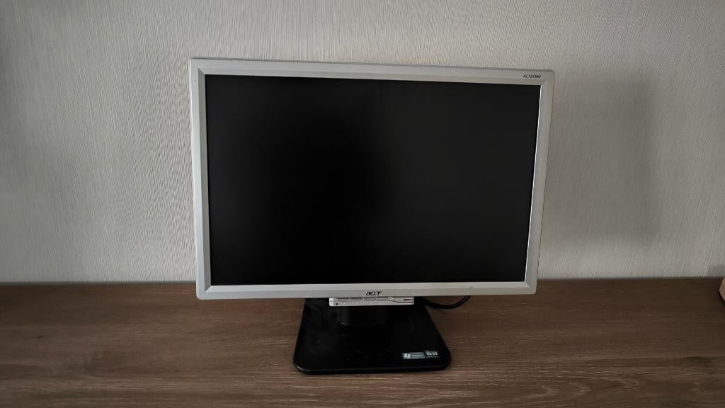 PC ACER MONITOR AL1916W, Computers en Software, Monitoren, Ophalen, Gebruikt, HDMI, Overige typen