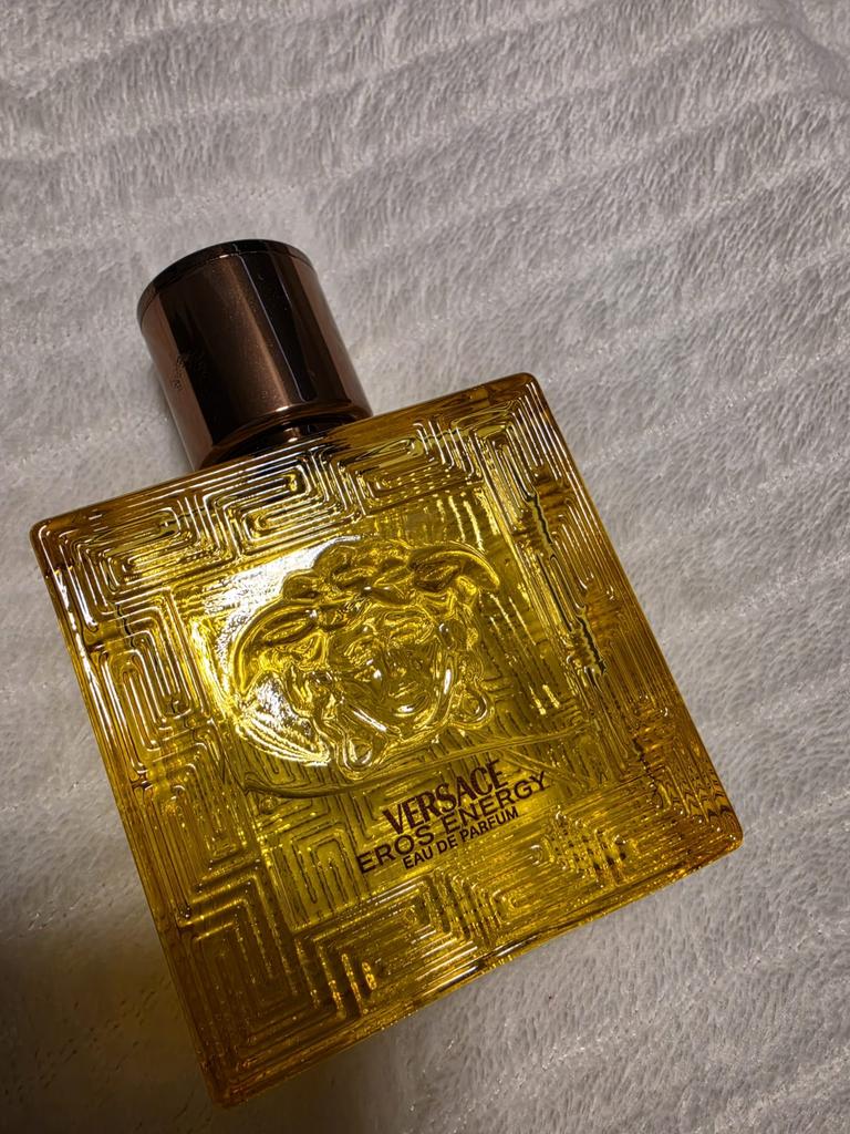 Versace eros engery eau parfum, Handtassen en Accessoires, Uiterlijk | Parfum, Ophalen, Zo goed als nieuw