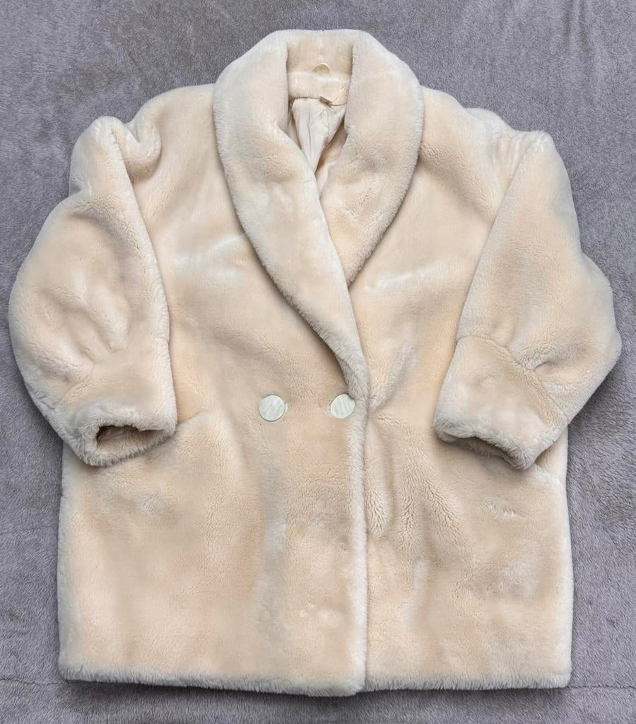 Teddy-jas - los model - beige - perfecte staat, Kleding | Dames, Ophalen of Verzenden, Gedragen, Maat 42/44 (L), Beige