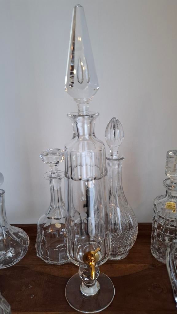 Kristallen karaffen VSL en boheme, Enlèvement