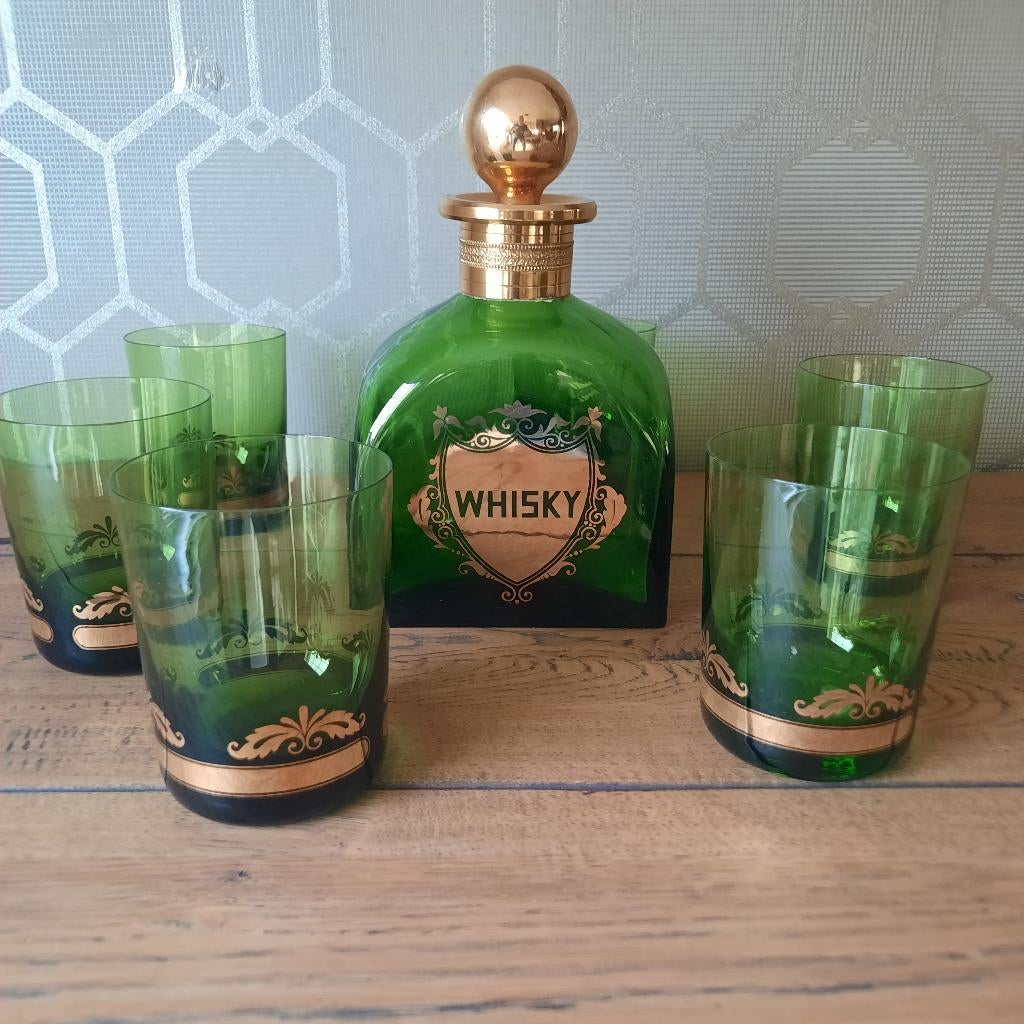 Antieke kristallen whisky karaf, Enlèvement