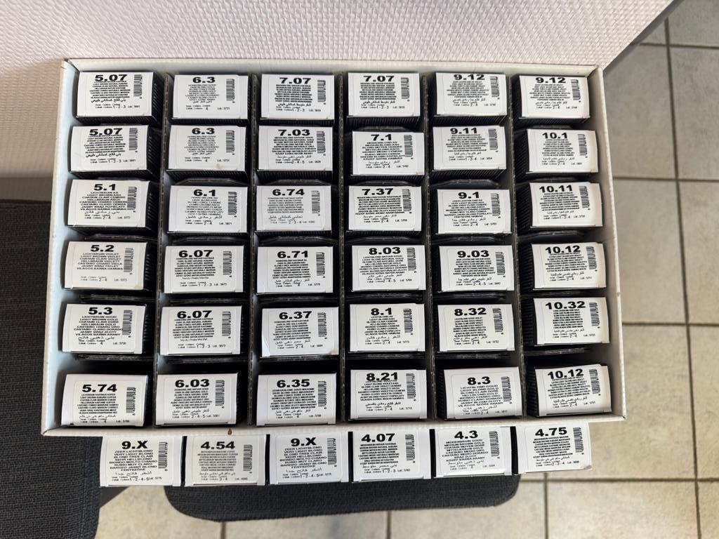 haarkleuring, Ophalen, Nieuw