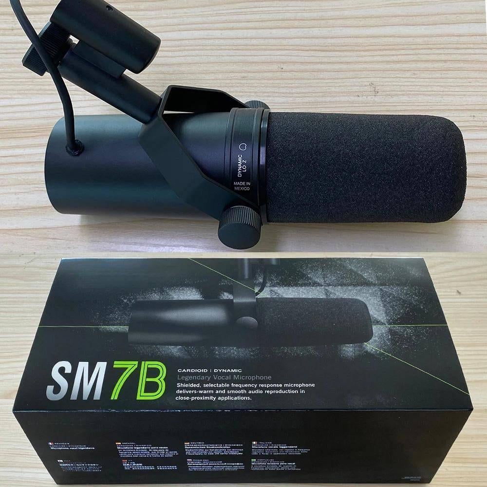 Shure SM7B dynamische vocal studio microfoon, Muziek en Instrumenten, Ophalen, Zo goed als nieuw, Instrumentmicrofoon