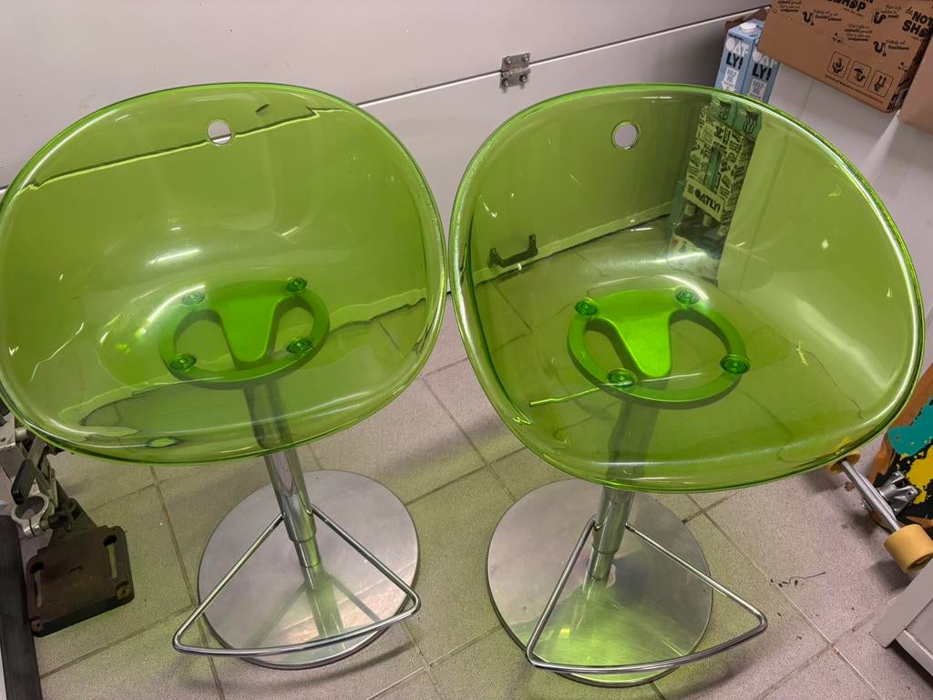 Chaises de bar/cuisine, Maison & Meubles, Autres couleurs, Comme neuf, Enlèvement, Deux