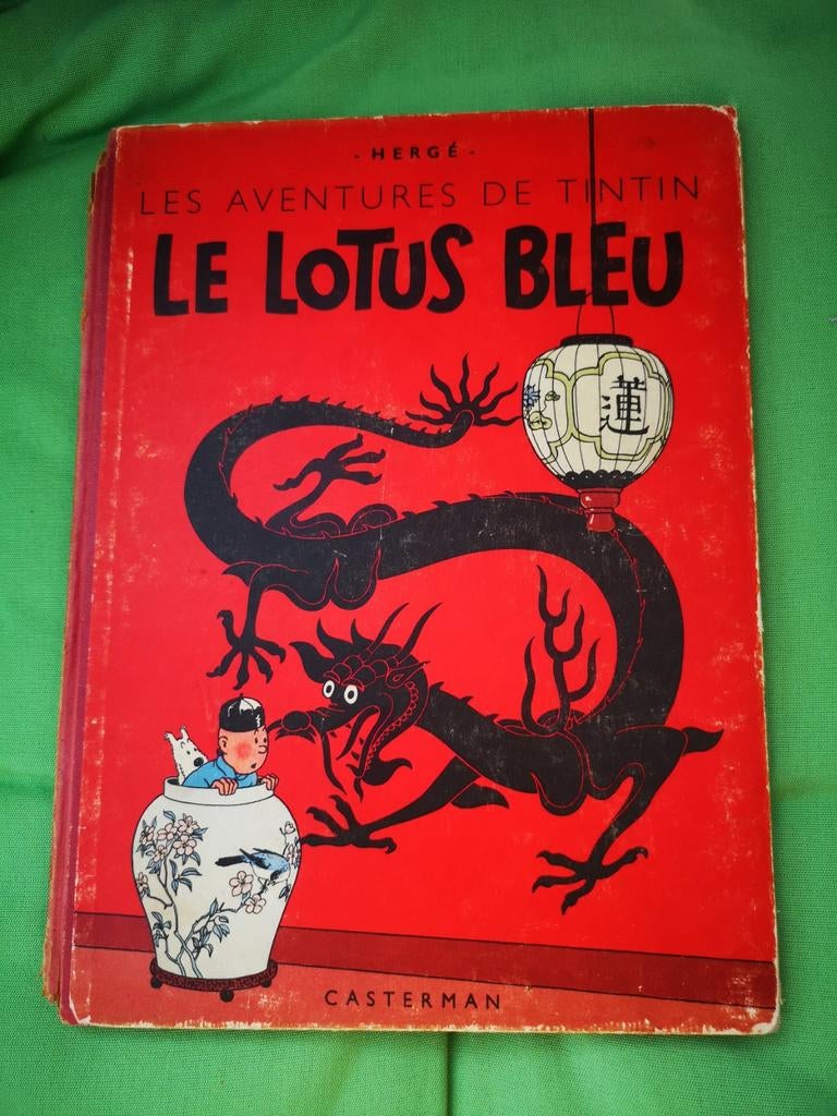 Tintin LE LOTUS BLEU, Enlèvement