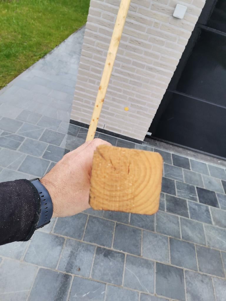 Houten Balken 60 x60, 50 mm ou plus, Moins de 200 cm, Pin, Comme neuf