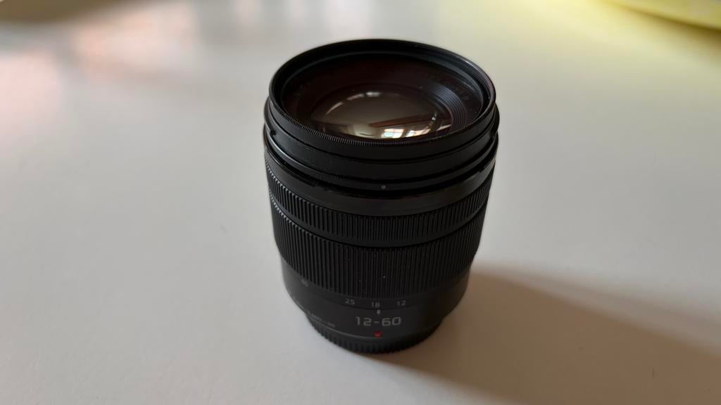 Panasonic Lumix G Vario 12-60mm f/3.5-5.6 Lens, Enlèvement ou Envoi, Comme neuf, Lentille standard, Zoom