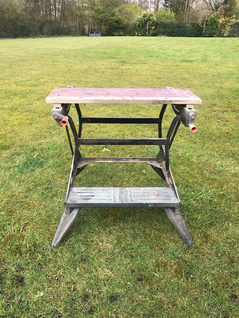 Workmate /mobiele werkbank, Doe-het-zelf en Bouw, Werkbanken, Ophalen, Zo goed als nieuw, Inklapbaar