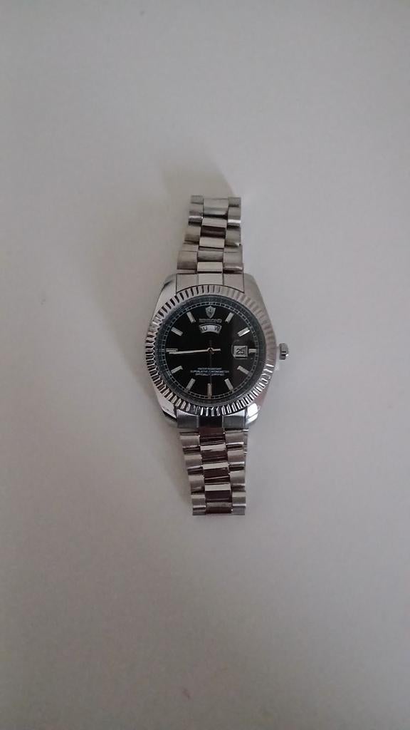 Montre homme neuf, Autres marques, Enlèvement ou Envoi, Autres matériaux, Autres matériaux