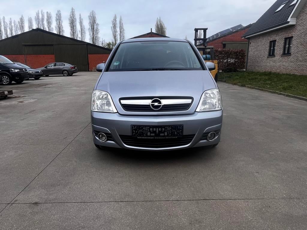OPEL MERIVA 1.6BÉNZINE VAN 2008 AUTOMAT MET 150DKM, Auto's, Zwart, Bedrijf, Meriva, Euro 4