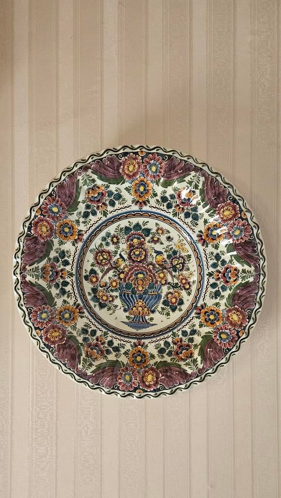 Grote Delft schotel 48cm, Antiek en Kunst, Ophalen