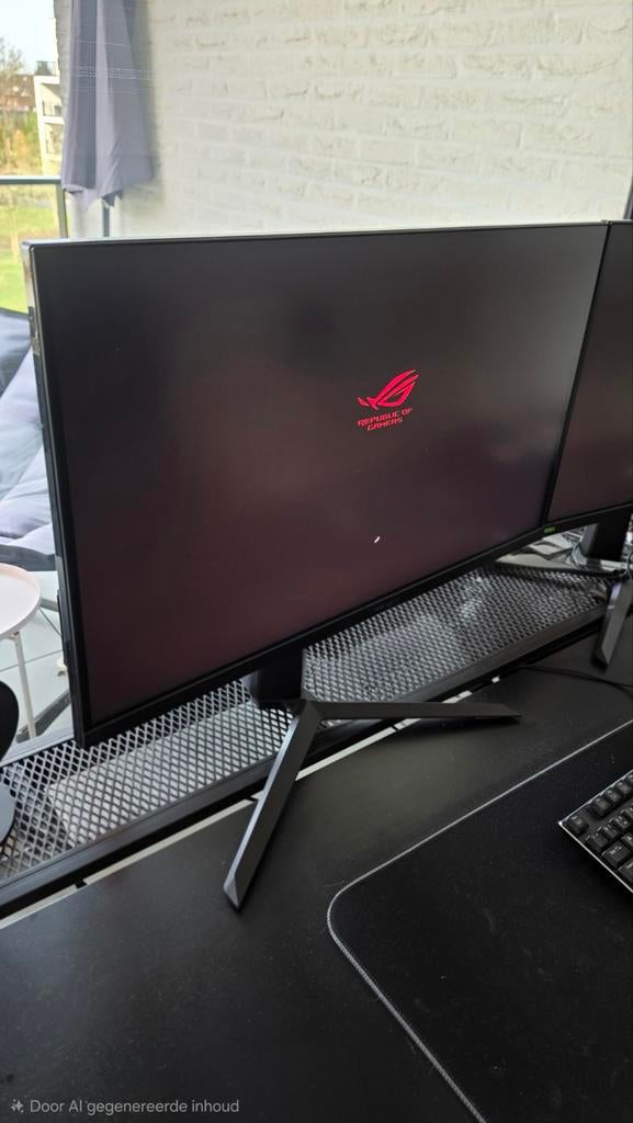 LG-27 inch QHD Nano IPS Gaming Monitor, Computers en Software, Monitoren, IPS, Minder dan 1 ms, Zo goed als nieuw, HDMI