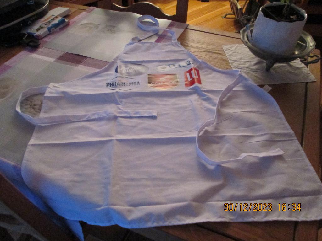 Tablier de cuisine. H/F., Huis en Inrichting, Keuken | Textiel, Ophalen, Nieuw, Schort