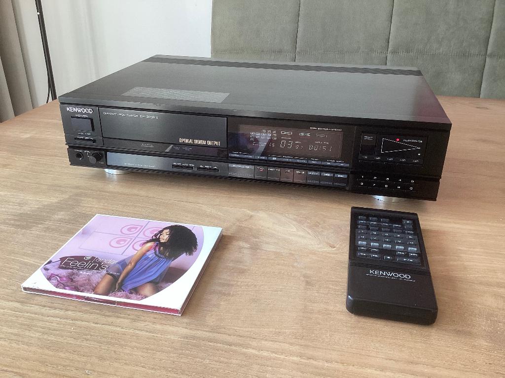 Kenwood DP 3300D high end, 4 mm metal case 10kg Rare Sony ES, Audio, Tv en Foto, Cd-spelers, Ophalen of Verzenden, Gebruikt, Overige merken