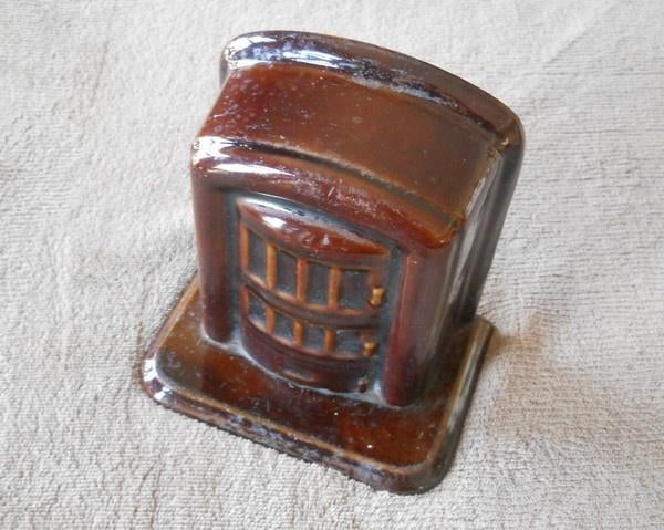 Tirelire en fonte émaillée Ciney, Collections, Enlèvement ou Envoi, Utilisé