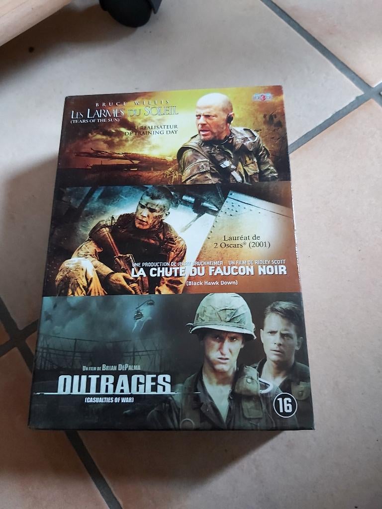 Coffret DVD 3 grands films de guerre, Enlèvement ou Envoi, Guerre, Coffret, Neuf, dans son emballage