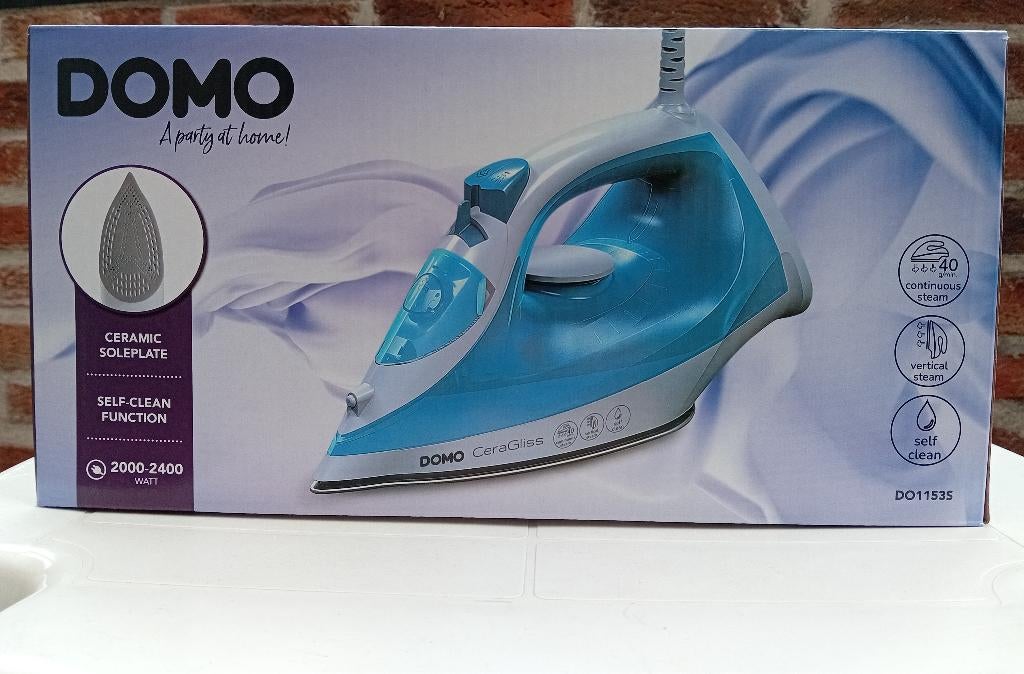 Fer à vapeur neuf avec garantie, Enlèvement, Neuf