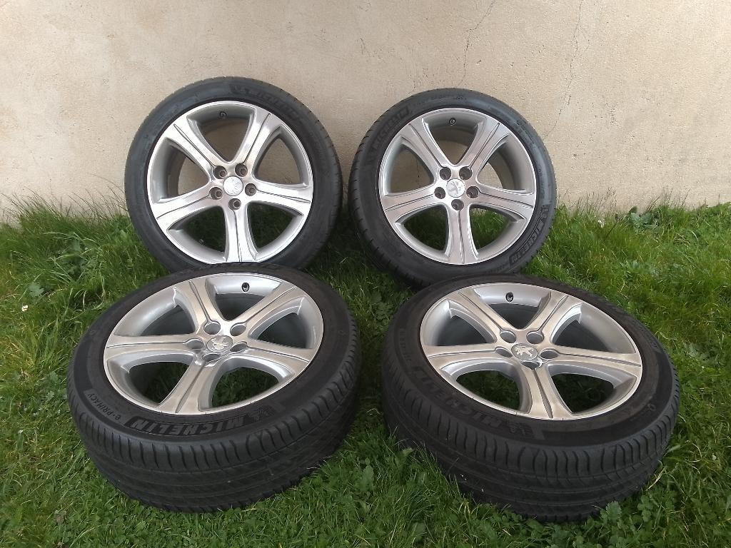 18 PEUGEOT-VELGEN, Auto-onderdelen, Banden en Velgen, Ophalen, 18 inch, Gebruikt, Velg(en)