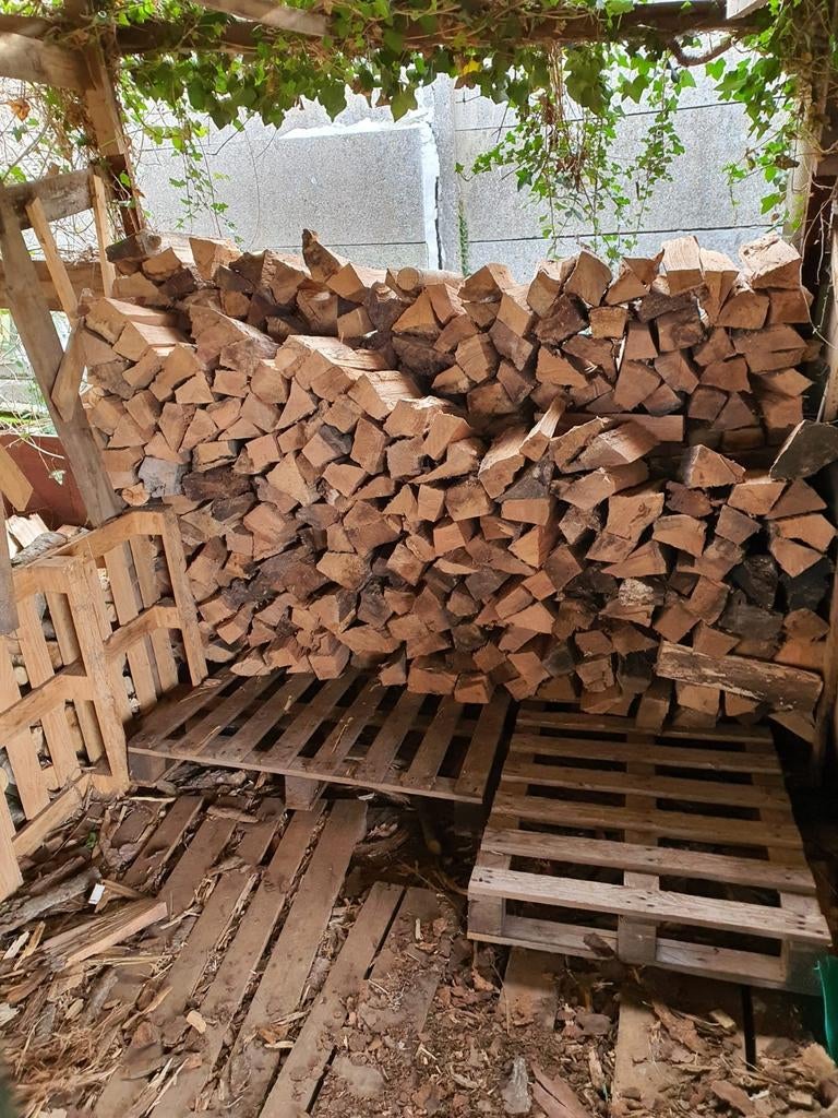 Droog eikenhout geleverd, Jardin & Terrasse, Enlèvement ou Envoi, Chêne