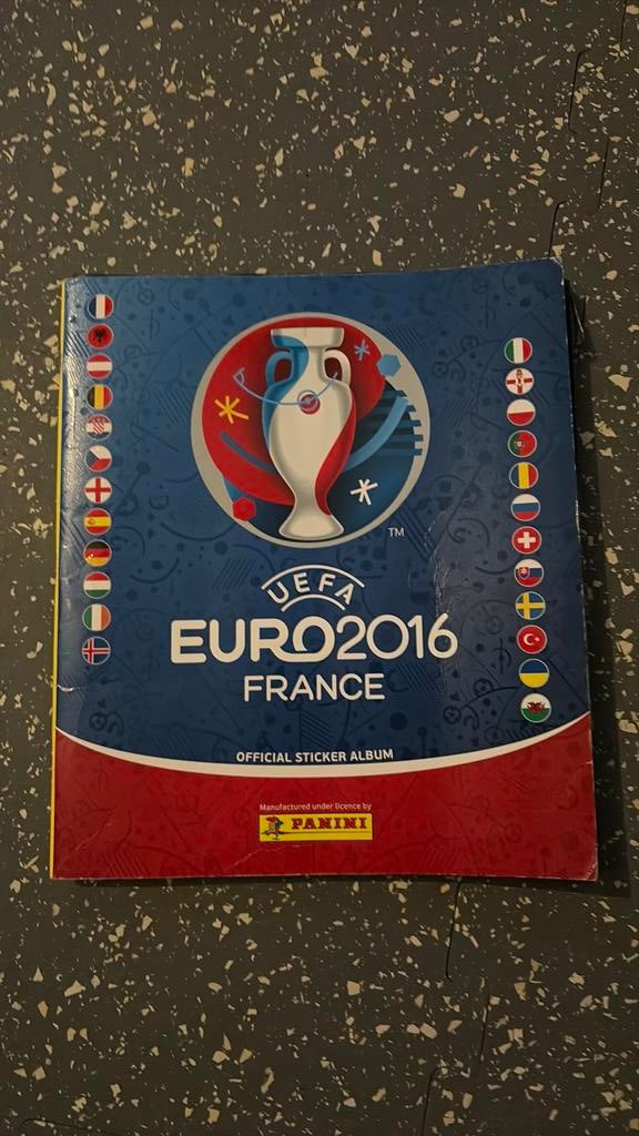 Panini euro 2016, bijna compleet, Collections, Enlèvement, Utilisé