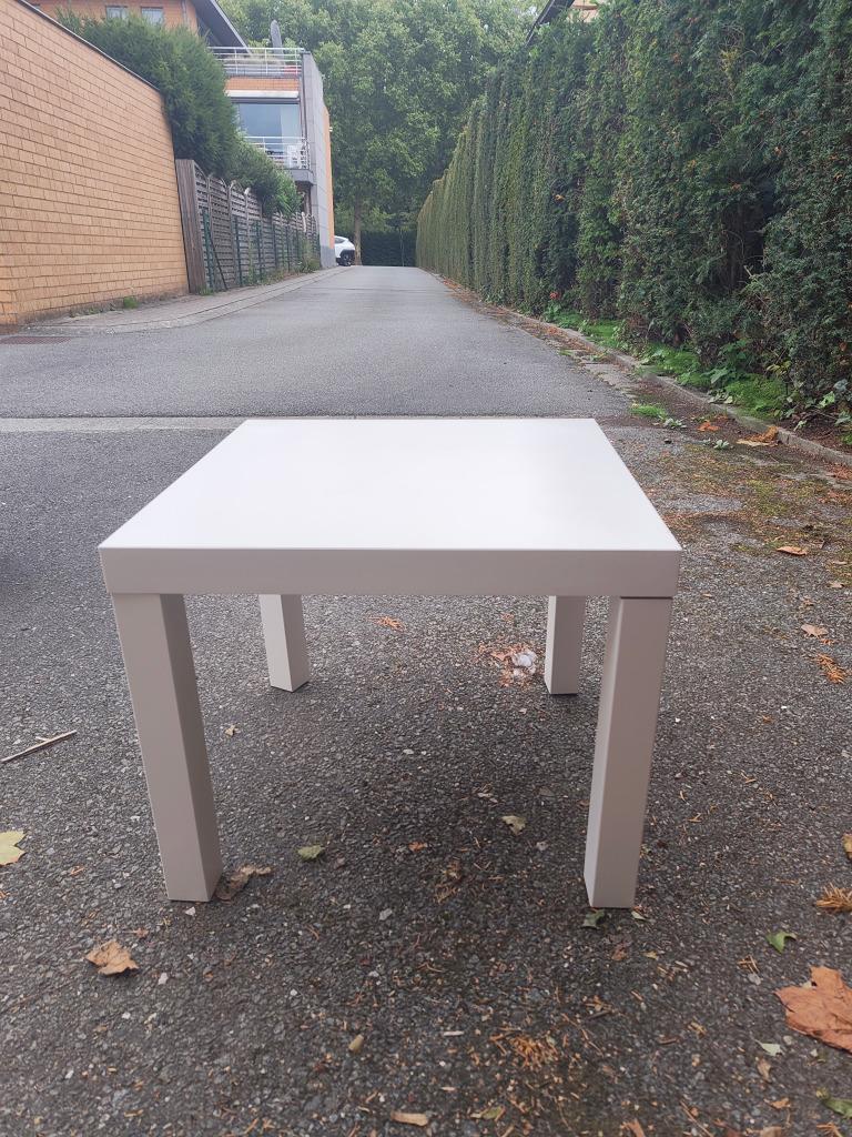 Lack bijzettafel, Huis en Inrichting, Tafels | Bijzettafels, Gebruikt, Vierkant, Minder dan 45 cm, Minder dan 55 cm, Hout, Ophalen