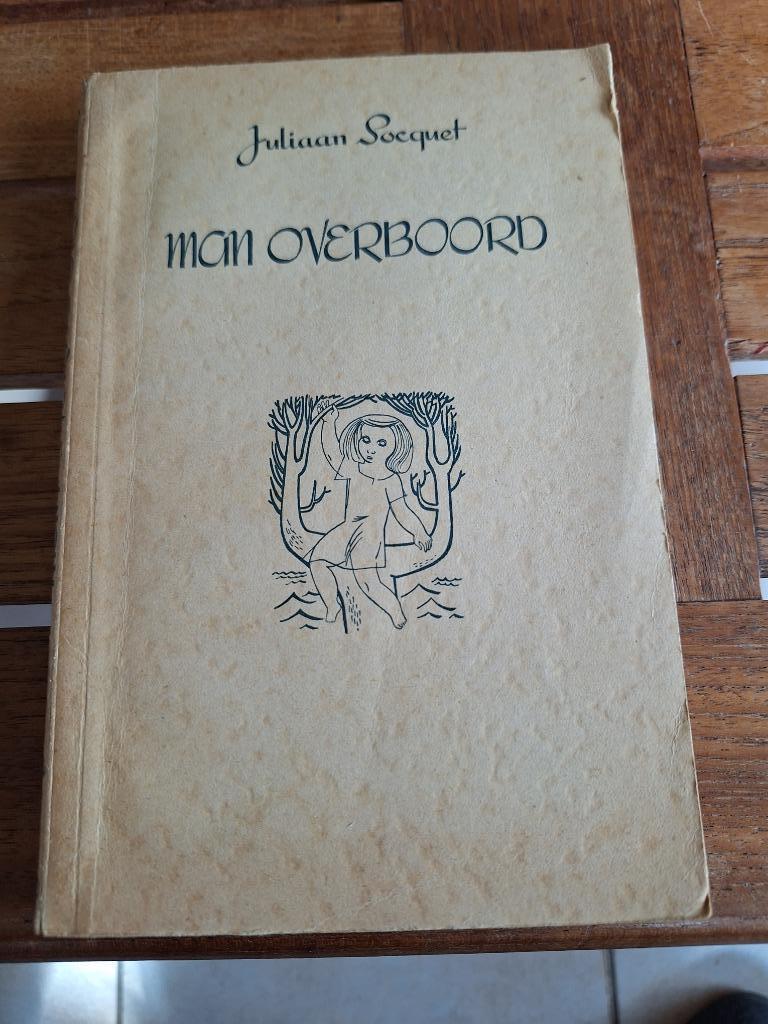 Oud boek “Man Overboord” (1952)., Enlèvement ou Envoi