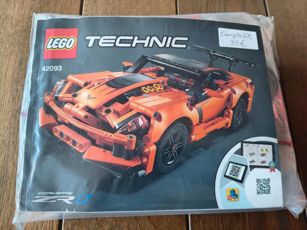 Lego Technic 42093 Chevrolet Corvette ZR1, Ophalen of Verzenden, Gebruikt, Lego