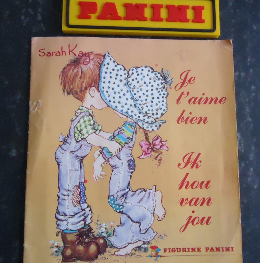 ALBUM D'AUTOCOLLANTS SARAH KAY ANNO 1980, Collections, Collections complètes & Collections, Enlèvement ou Envoi