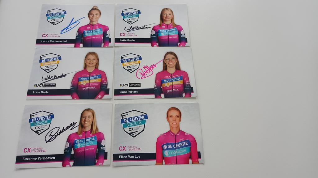 Wielrenners, dames. Fotokaarten., Ophalen of Verzenden, Foto