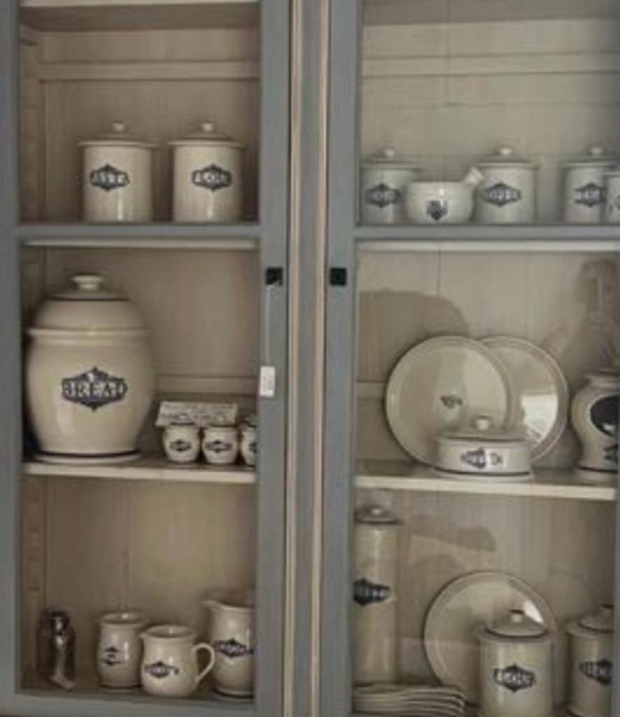 Ensemble complet de pots décoratifs en céramique Flamant, Antiquités & Art, Enlèvement