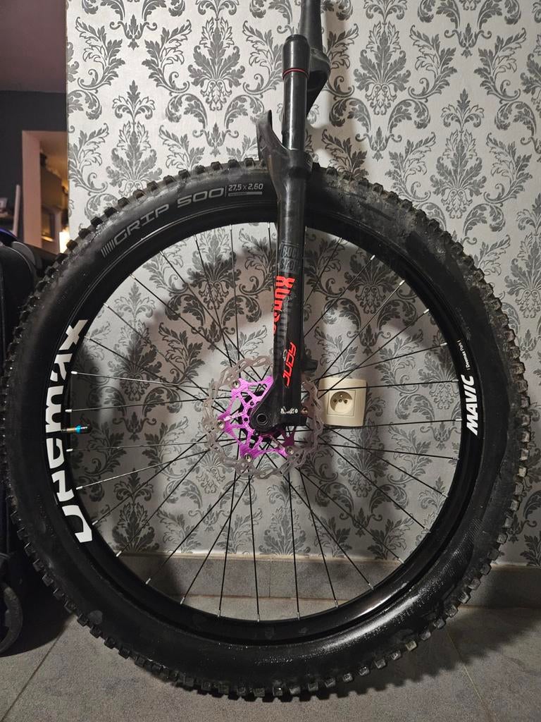 MAVIC VELG + ROCKSHOX JUDY, Fietsen en Brommers, Fietsonderdelen, Ophalen, Nieuw, Voorvork, Overige merken