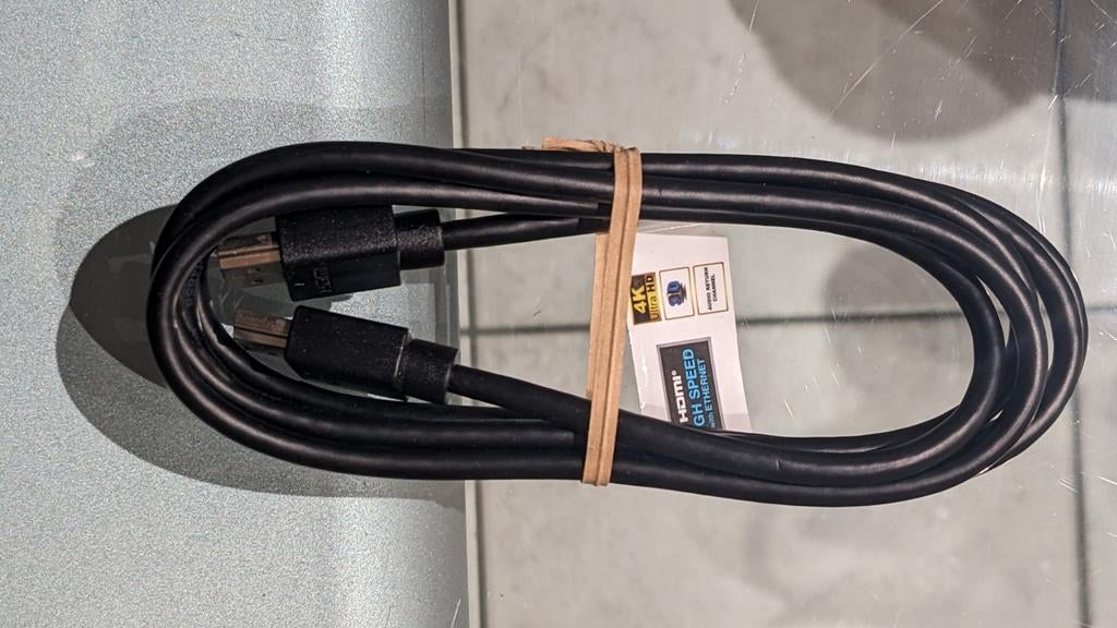 Câble HDMI - haute vitesse - 4k neuf., Enlèvement ou Envoi, Comme neuf, Moins de 2 mètres, Câble HDMI