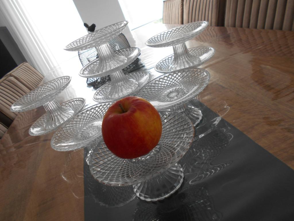 SUPPORT/présentoir a gateau en verre...NEUF....lot de 10, Maison & Meubles, Neuf, Verre, Enlèvement, Autres types