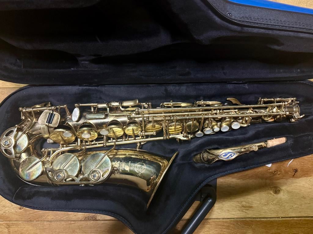 1984 Selmer Super Action 80 Lacquer Altsaxofoon - 356.xxx, Ophalen of Verzenden, Zo goed als nieuw, Saxofoon