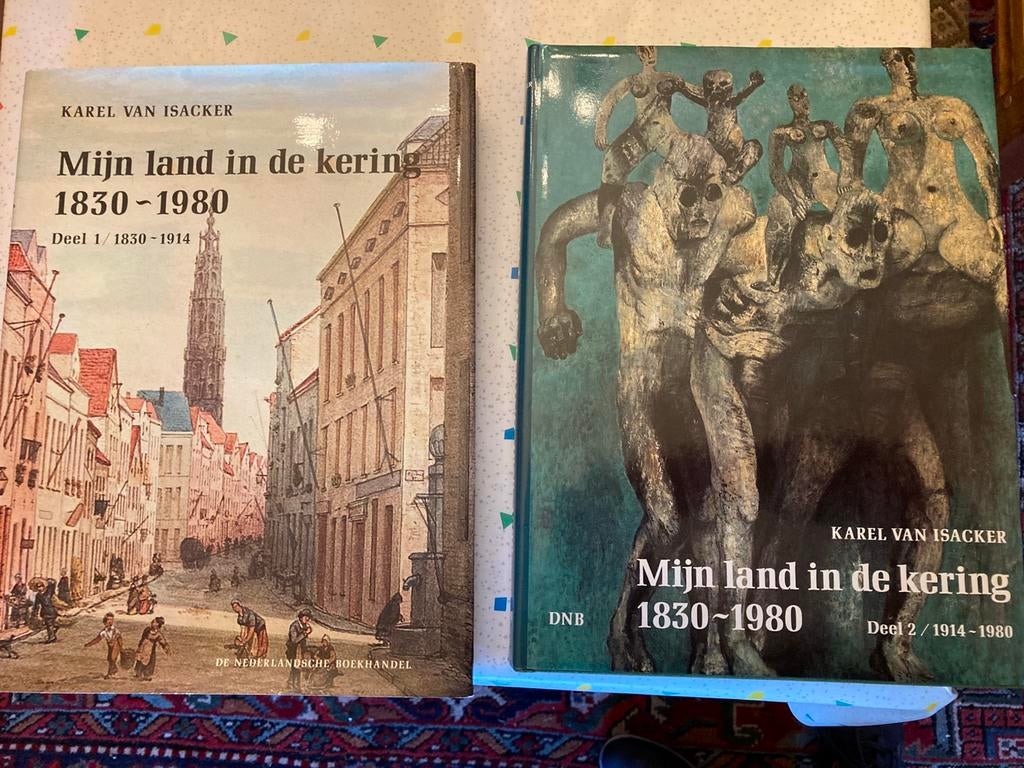 Mijn land in de kering - prof karel van isacker - 2 boeken, Ophalen, 19e eeuw, Karel van isacker, Zo goed als nieuw