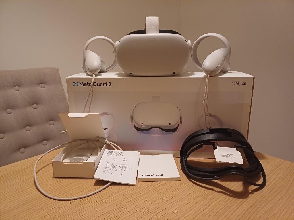 Meta Quest 2, Games en Spelcomputers, Virtual Reality, Ophalen of Verzenden, Nieuw, VR-bril, Overige platformen