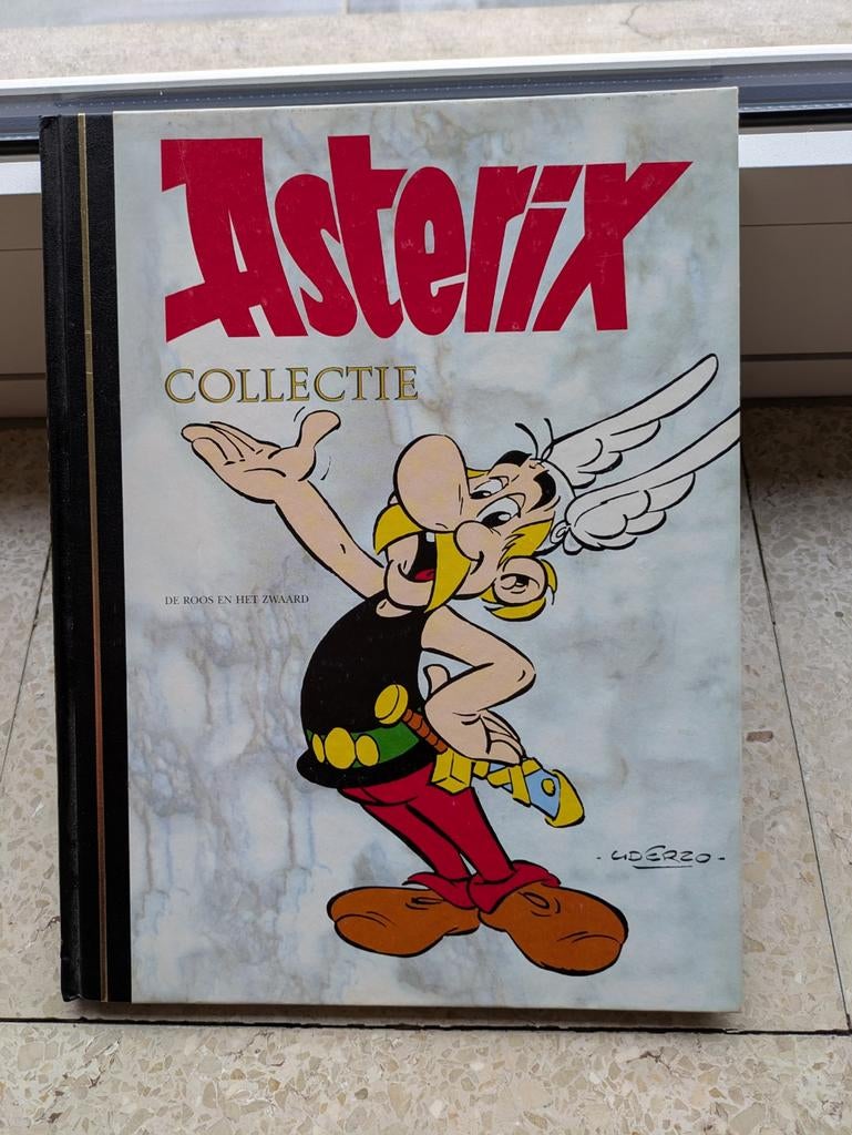 Asterix collectie, De roos en het zwaard, Boeken, Ophalen