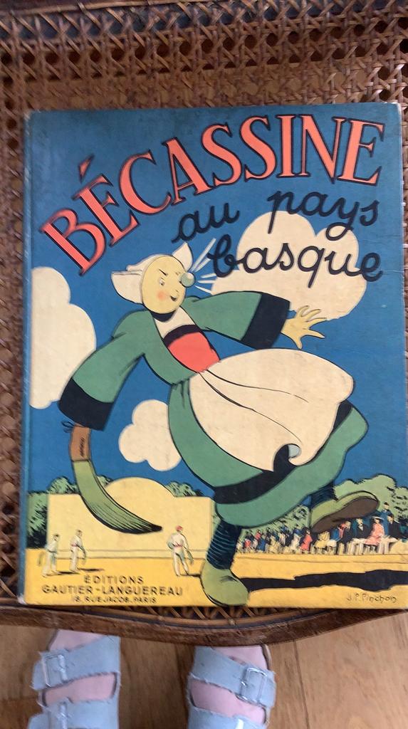 Becassine 4 albums editions Gautier-Languereau, Enlèvement ou Envoi, Utilisé, Caumery dessins Pinchon