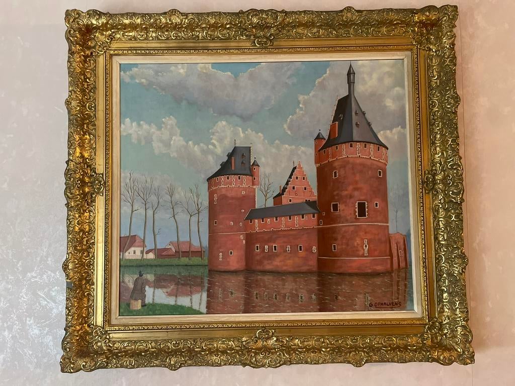 Peinture du château de Beersel, Antiquités & Art, Enlèvement