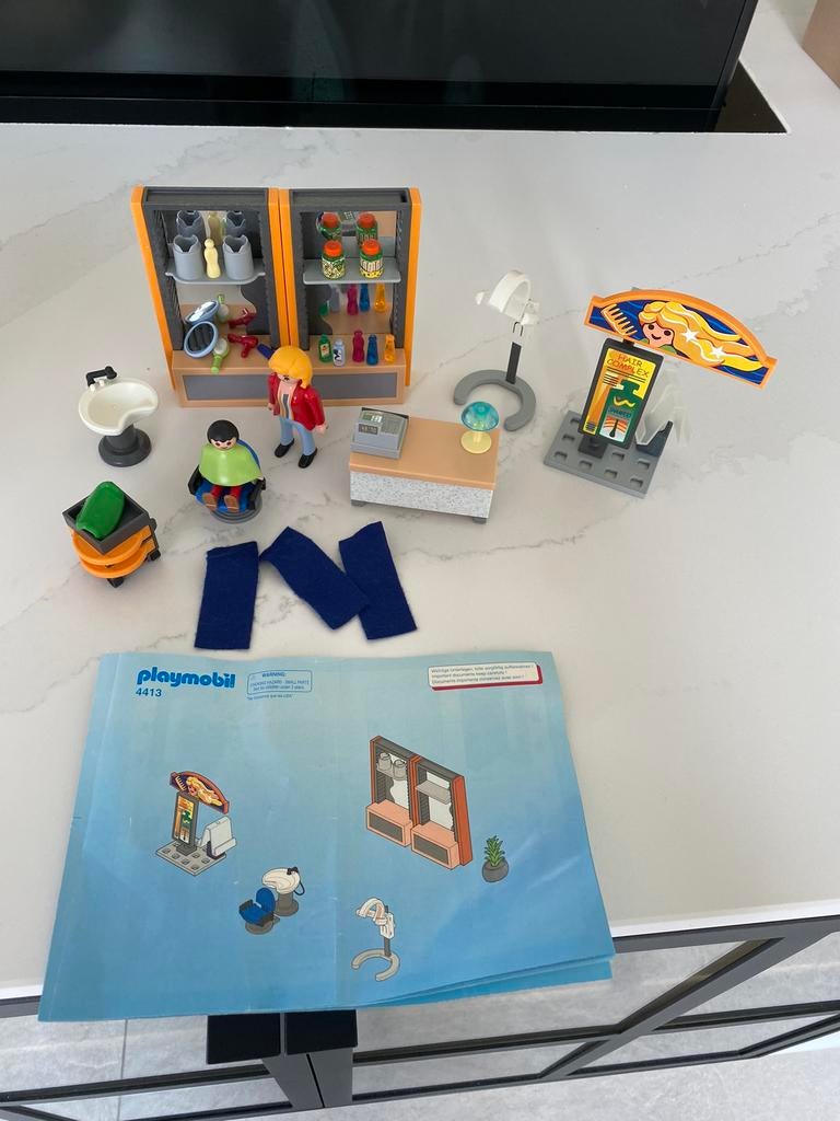 Playmobil kapsalon in prima staat., Enlèvement ou Envoi, Comme neuf