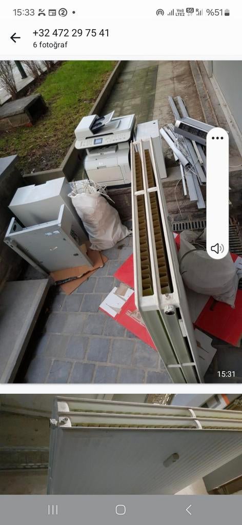 Bonjour je suis Ferrailleur Gratuts GSM 0485 04 01 29, Enlèvement