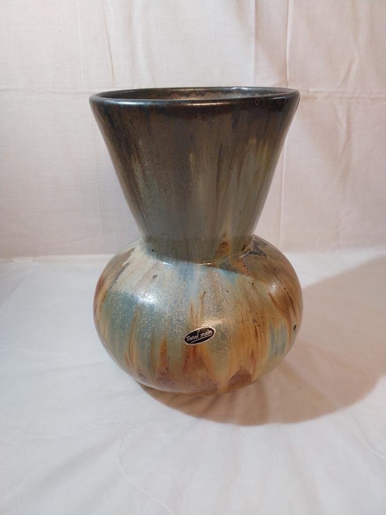 vaas in steengoed, Antiek en Kunst, Antiek | Keramiek en Aardewerk, Ophalen of Verzenden