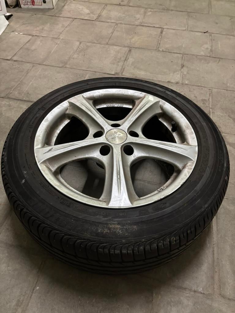 Jantes avec pneus été, Autos : Pièces & Accessoires, Pneus et Jantes, 16 pouces, Pneus été, Enlèvement