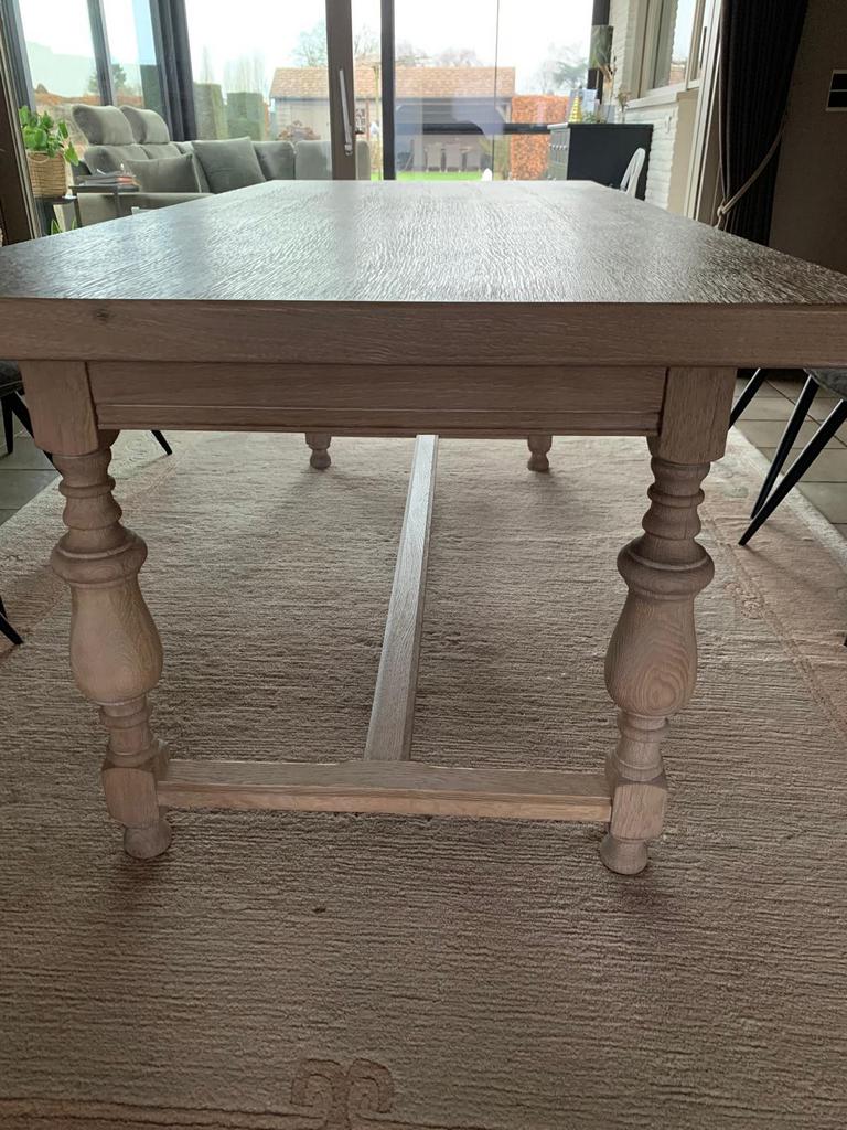 Gezandstraalde tafel, Antiek en Kunst, Ophalen