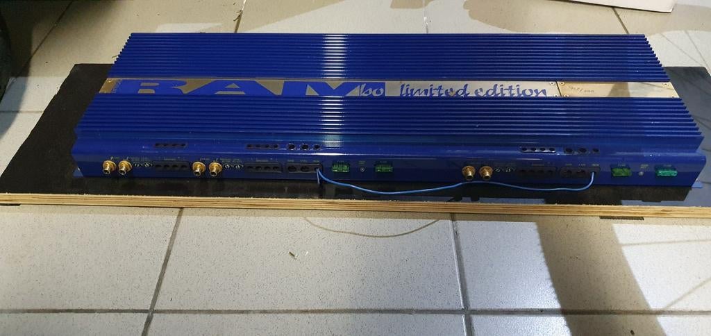 Signat ram-bo versterker + subwoofer, Ophalen