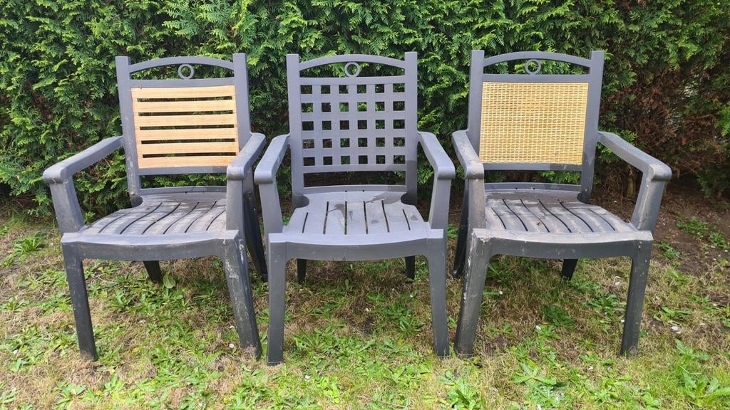 Tuin stoelen Allibert, Ophalen of Verzenden, Gebruikt
