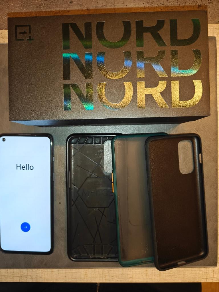 OnePlus Nord 2 5G 256GB incl Sandstone, zeer goede staat!!, Telecommunicatie, Mobiele telefoons | Batterijen en Accu's, Ophalen of Verzenden