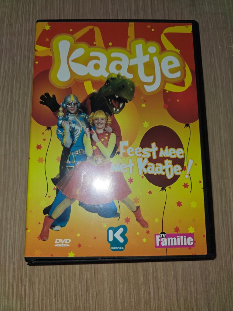 3x DVD: Kaatje Tralalaatjes, Cd's en Dvd's, Dvd's | Kinderen en Jeugd, Zo goed als nieuw, Tv fictie, Alle leeftijden, Ophalen of Verzenden