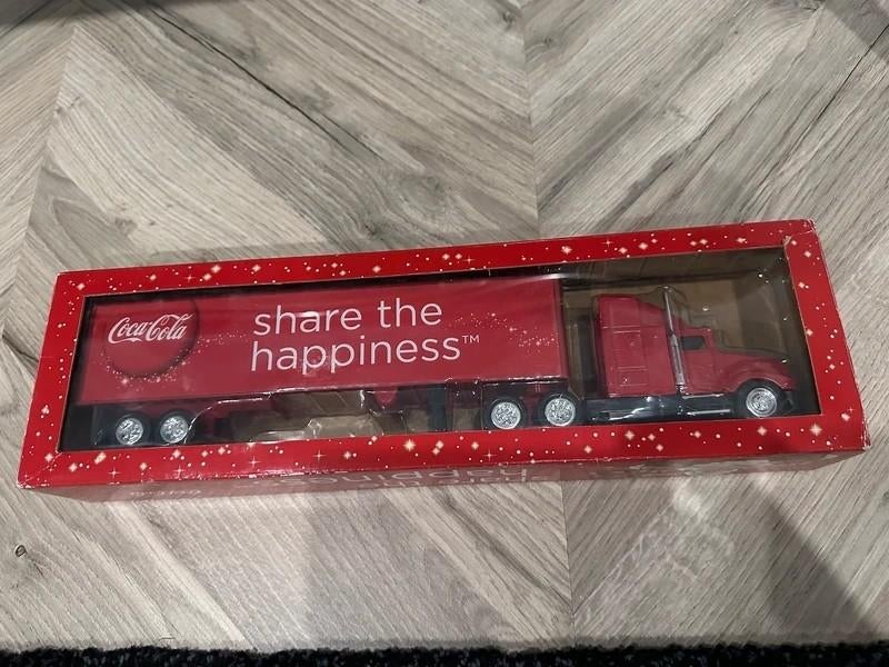 Grand Camion Coca Cola Noel Share The Happiness 38cm, Collections, Enlèvement ou Envoi, Neuf