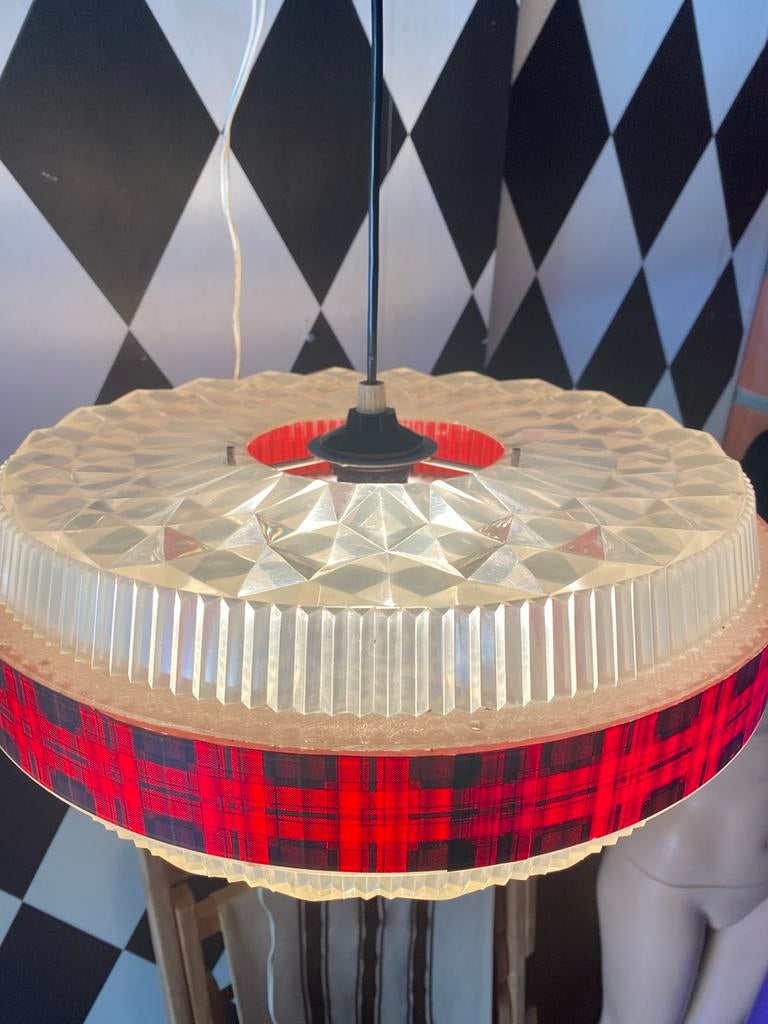 Vintage lamp, Ophalen, Kunststof